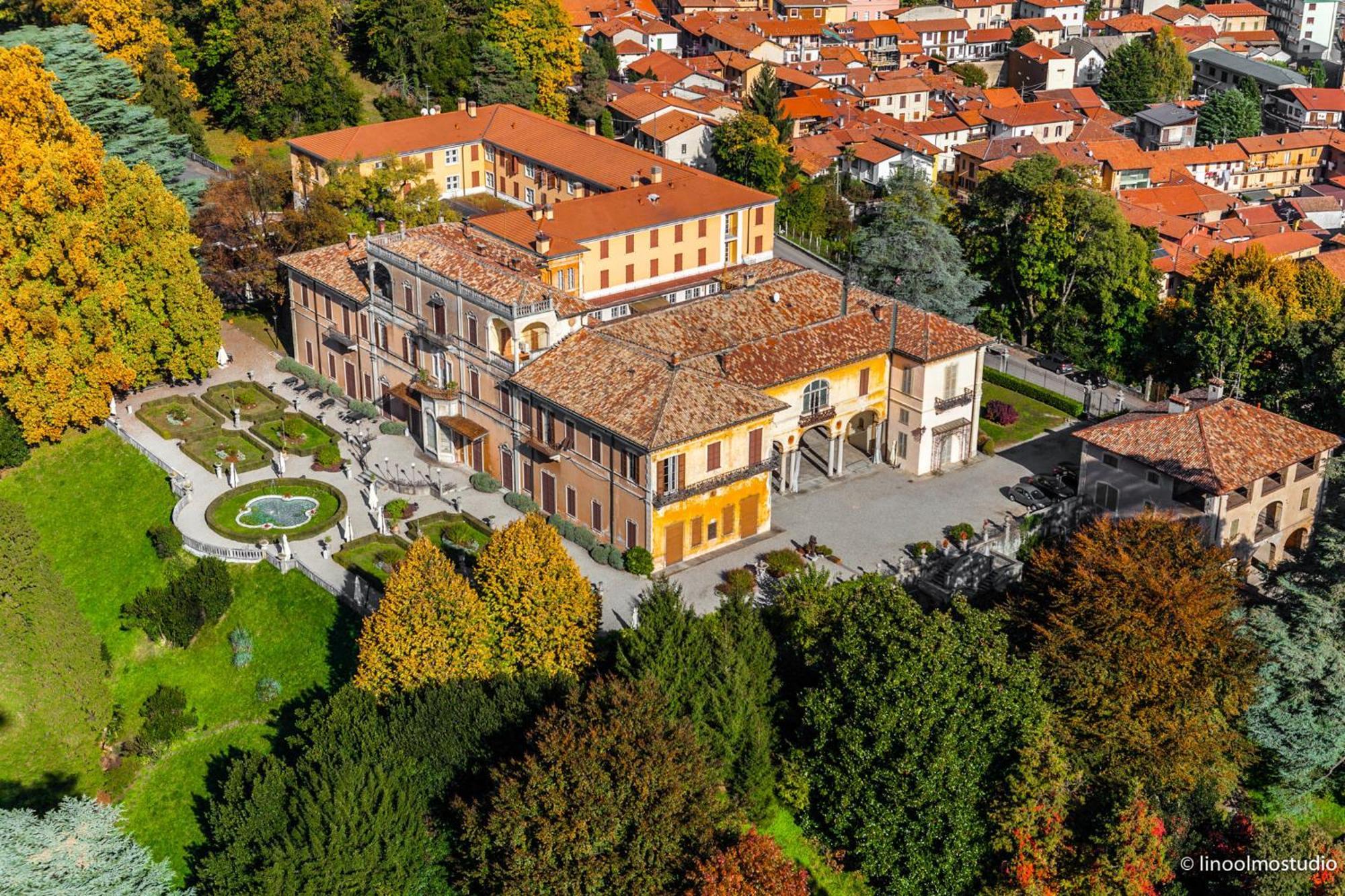 Villa Cagnola Schianno Exteriör bild